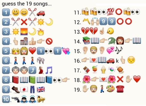 Guess these 19 songs - Child Article