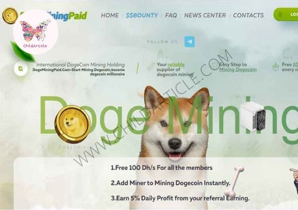 Dogeminingpaid.com Review, Real Or Fake, Wiki, Contact Number | ChildArticle