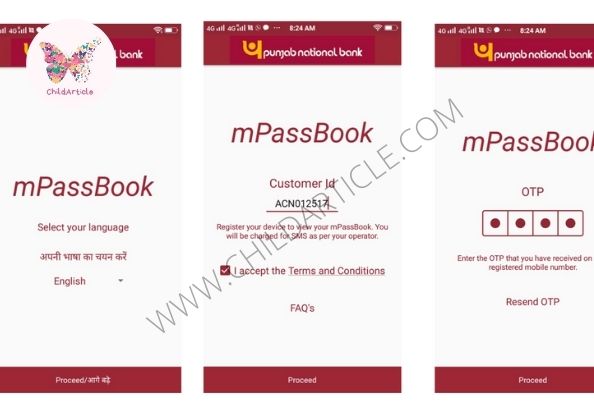 PNB mPassbook Not Working | ChildArticle