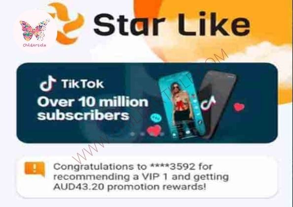 Star Like Earning App Review, Real Or Fake, Wiki, Contact Number | ChildArticle